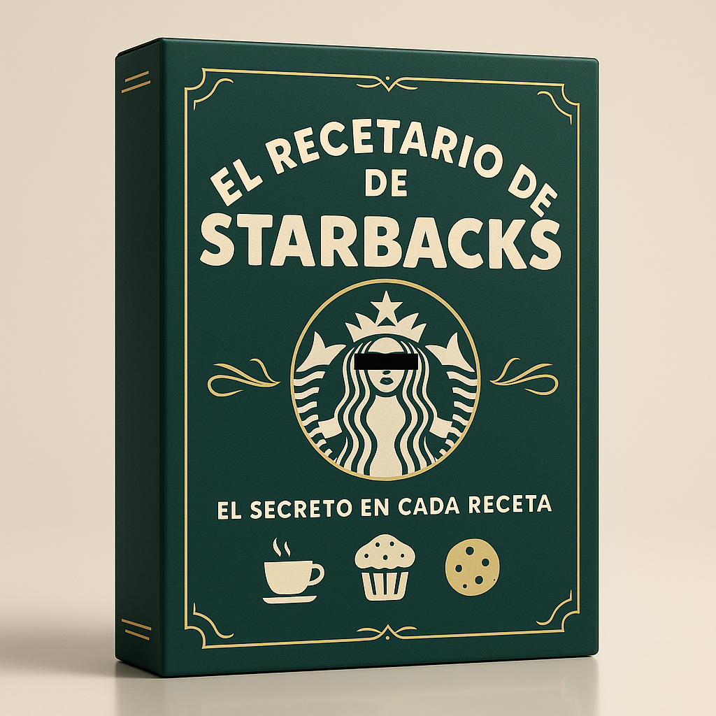 EL RECETARIO SECRETO DE STARBXCKS + 8 BONUS DE REGALO